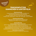 Bild in Galerie-Betrachter laden, Trockenfutter Kaninchen & Kartoffeln - Zusammensetzung