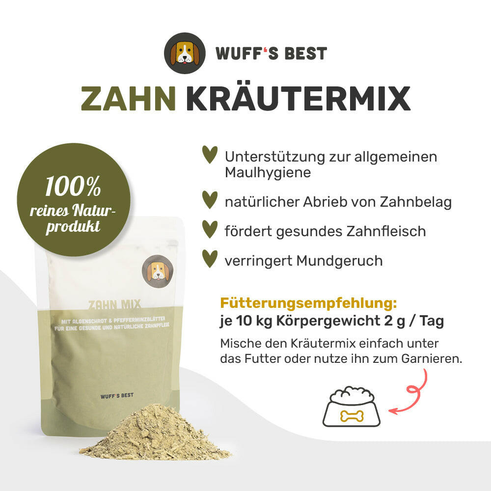 Zahn_Kräutermix_Kräuter_für_Hunde