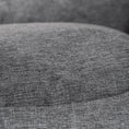Bild in Galerie-Betrachter laden, Hundebett mit hohem Rand "Nordic" (anthrazit) Strukturdetails
