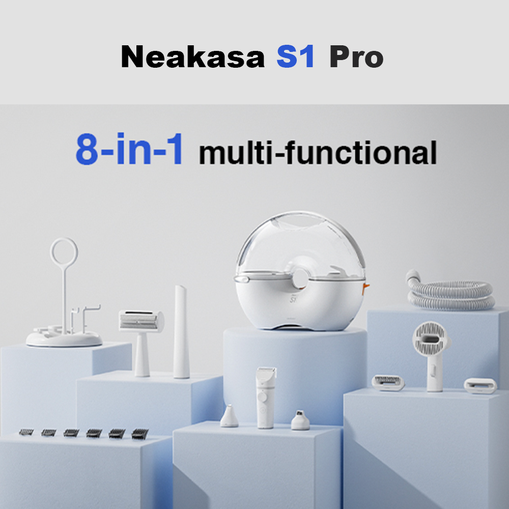 Neakasa S1 Pro - 8-in-1 Fellpflegeset