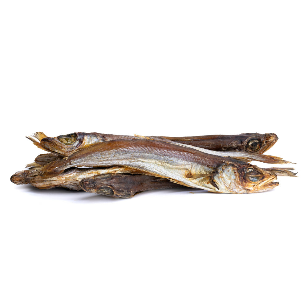 Getrockneter blauer Wittling für Hunde (90g oder 500g)