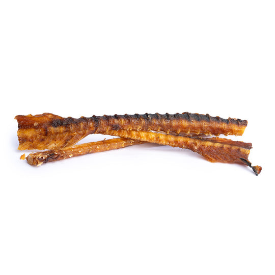Getrocknete Lachsstücke für Hunde (90g oder 1.000g)