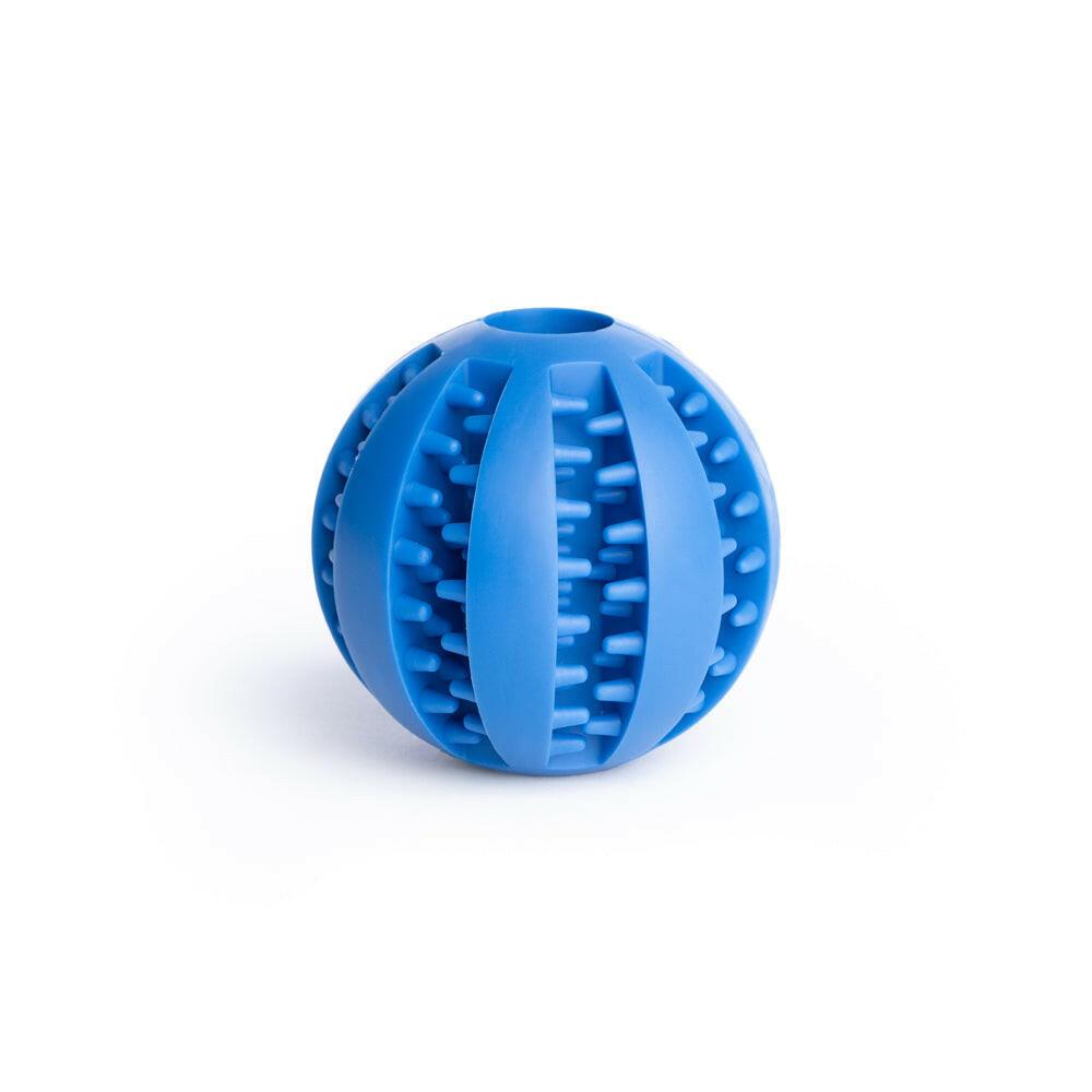 Zahnpflege Ball für Hunde (marine-blau) Größe L (68 mm)