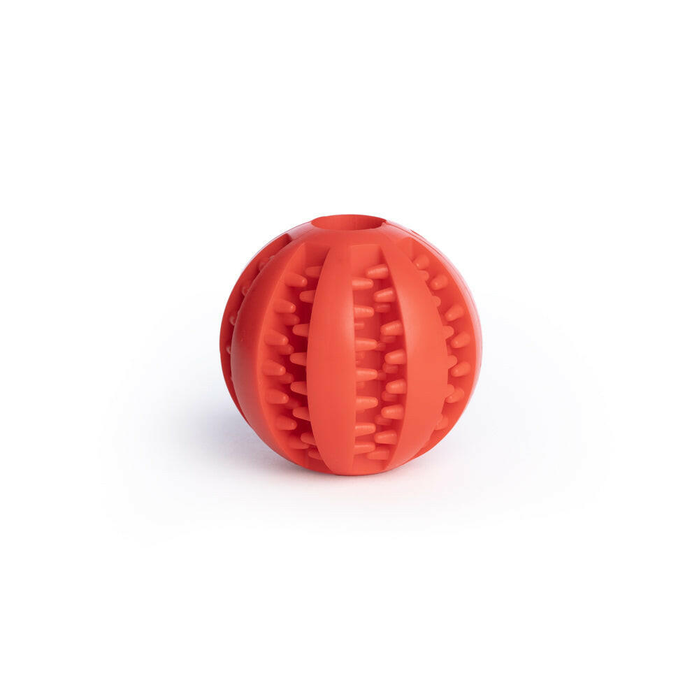 Zahnball Hund (rot) Größe M (58 mm)