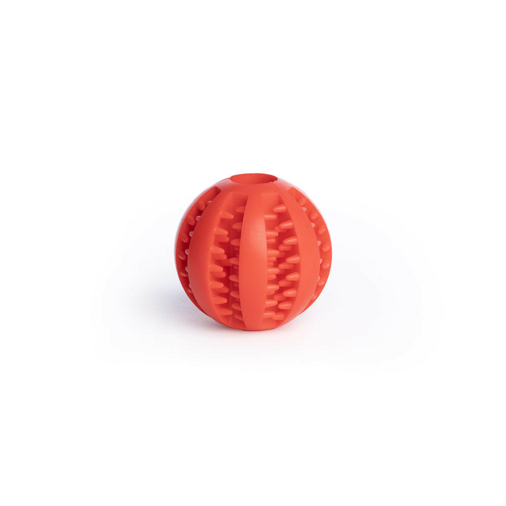 Zahnball Hund (rot) Größe S (48 mm)